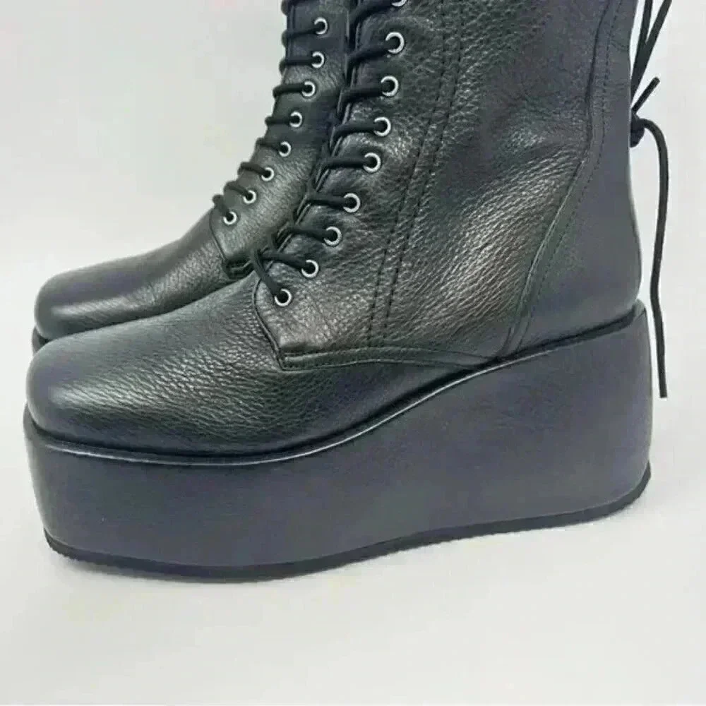 Free People Arlyn Platform Boots - Picture 6 of 9